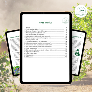 E-book Bar ziołowy dla koni – kompletny przewodnik po barze ziołowym, zioła dla koni